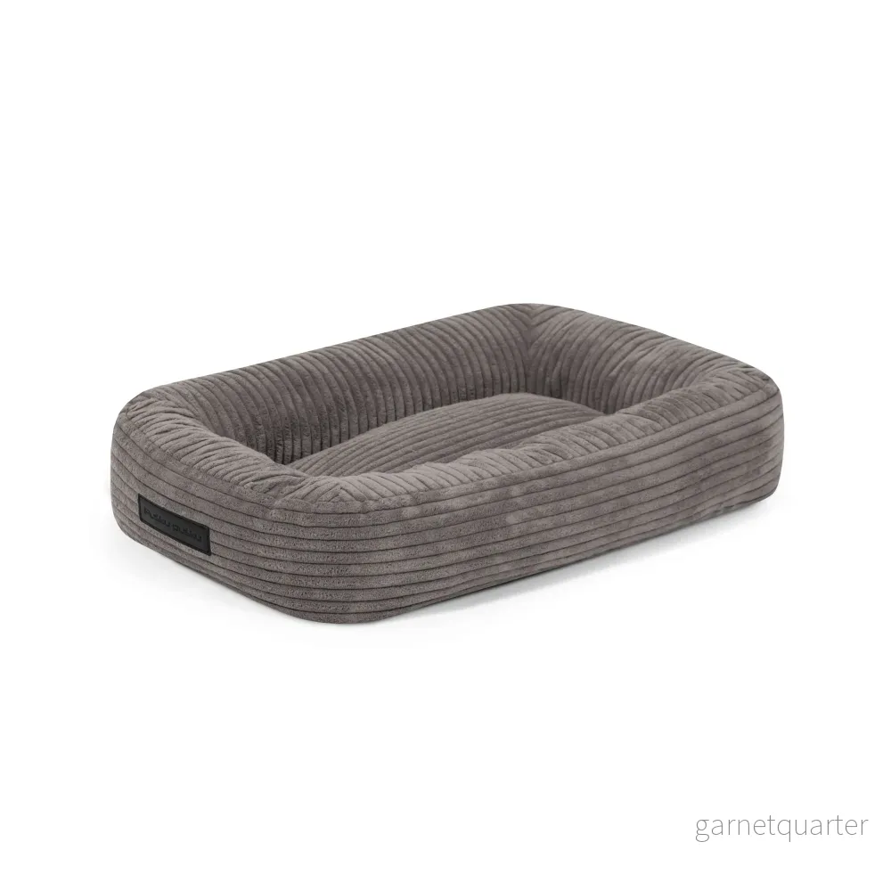 Hundbädd 55 Waves Dark Grey