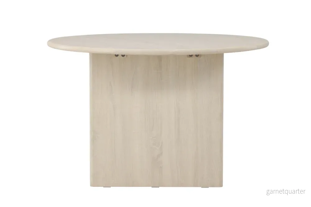 Björholmen matbord, vitputsad - Bild 3