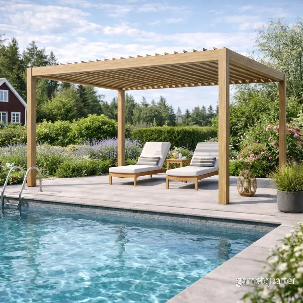 Pergola 3x4m Trä - Bild 2