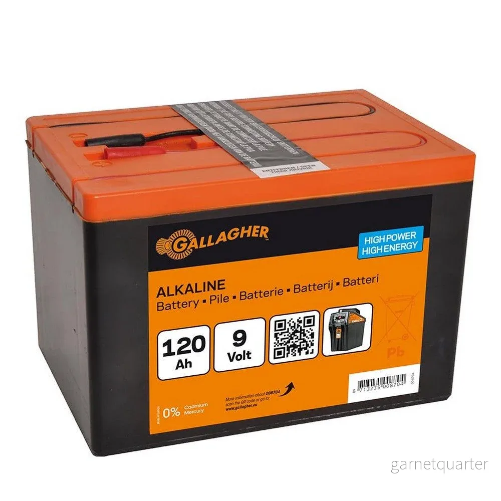 Gallagher Batteripaket Alkaline 9V - Bild 2