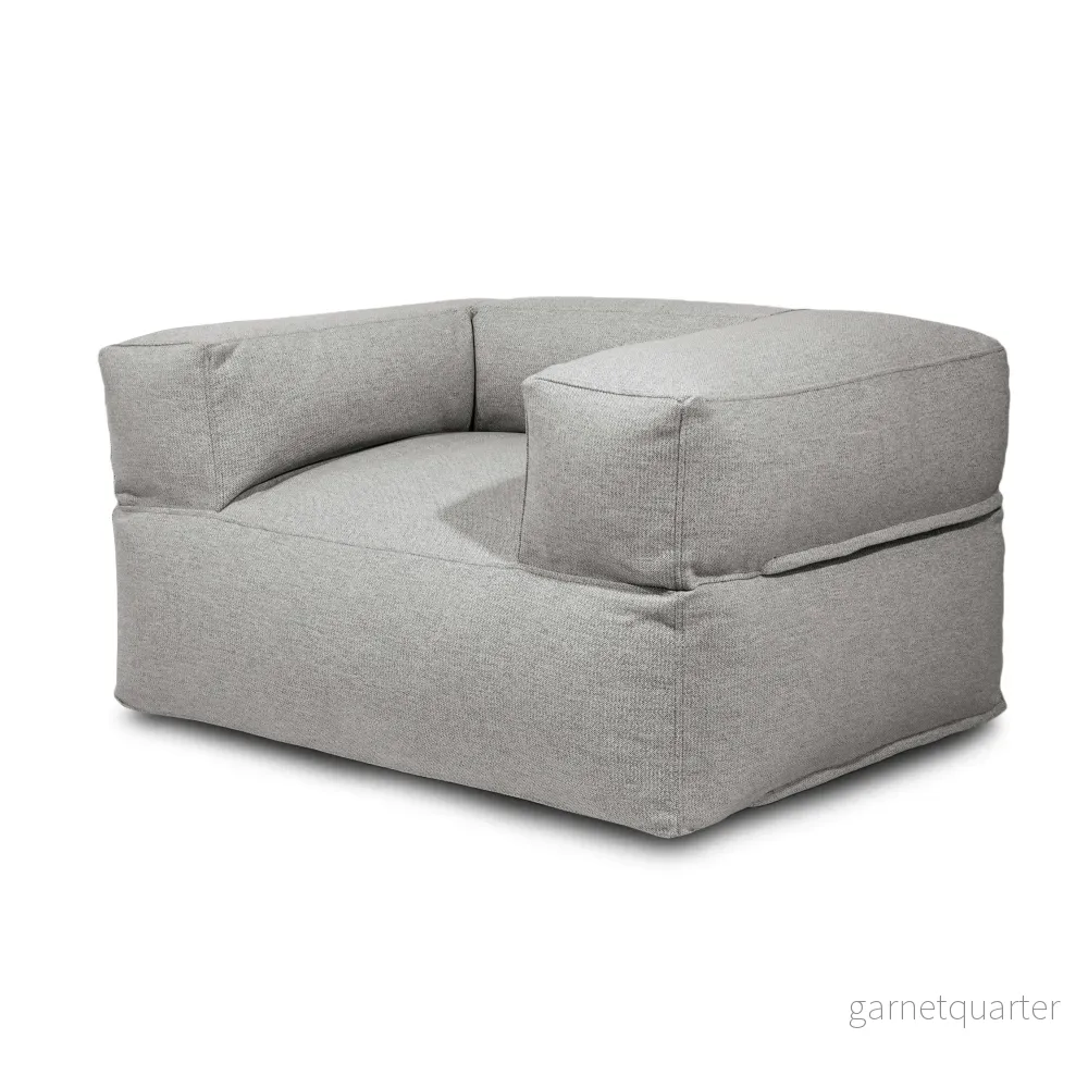 Sittsäck MooG Dunẽs White Grey - Bild 2