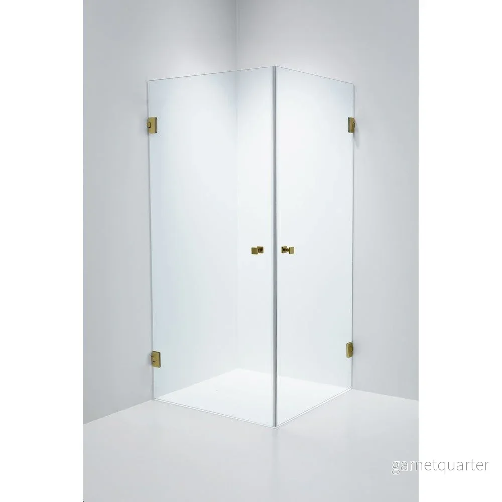 Duschbyggarna Duschhörn Twin Design 800x800mm