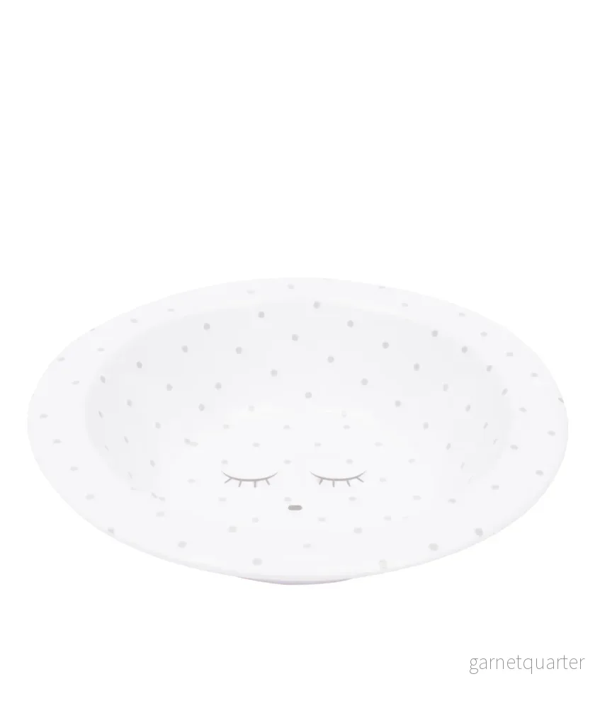 Livly Bowl White / Silver Dots Livly Bowl White / Silver Dots