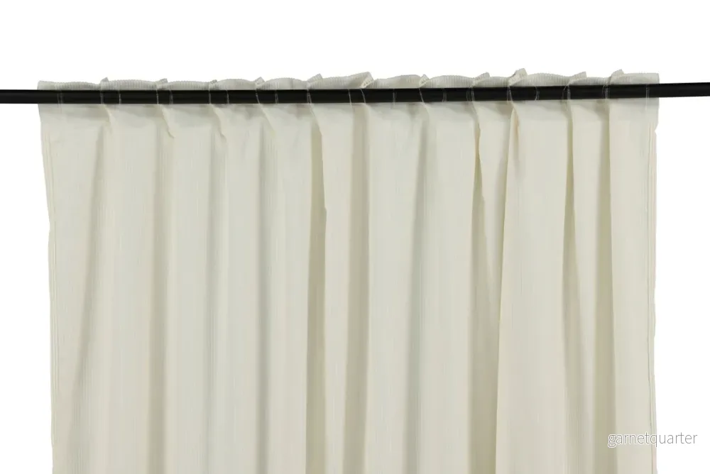 Elma gardiner 140x290, off-white (manchesterkänsla) - Bild 3