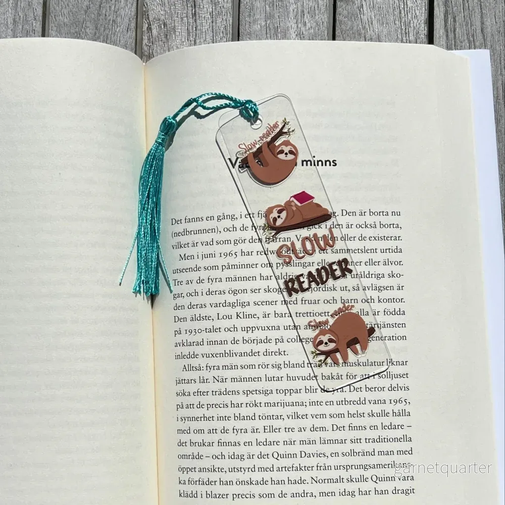 Bokmärke - Slow reader