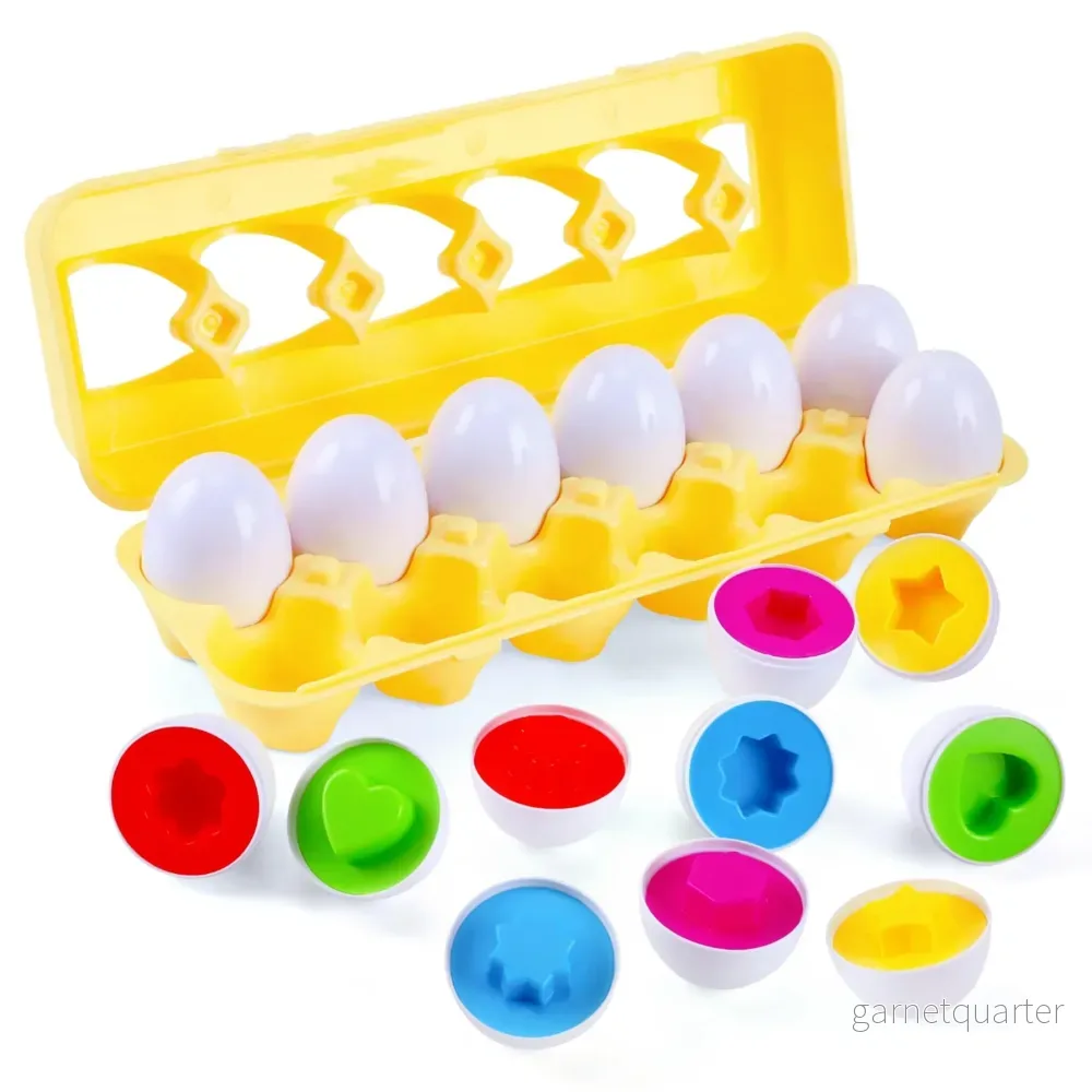 Montessori äggpussel Montessori äggpussel
