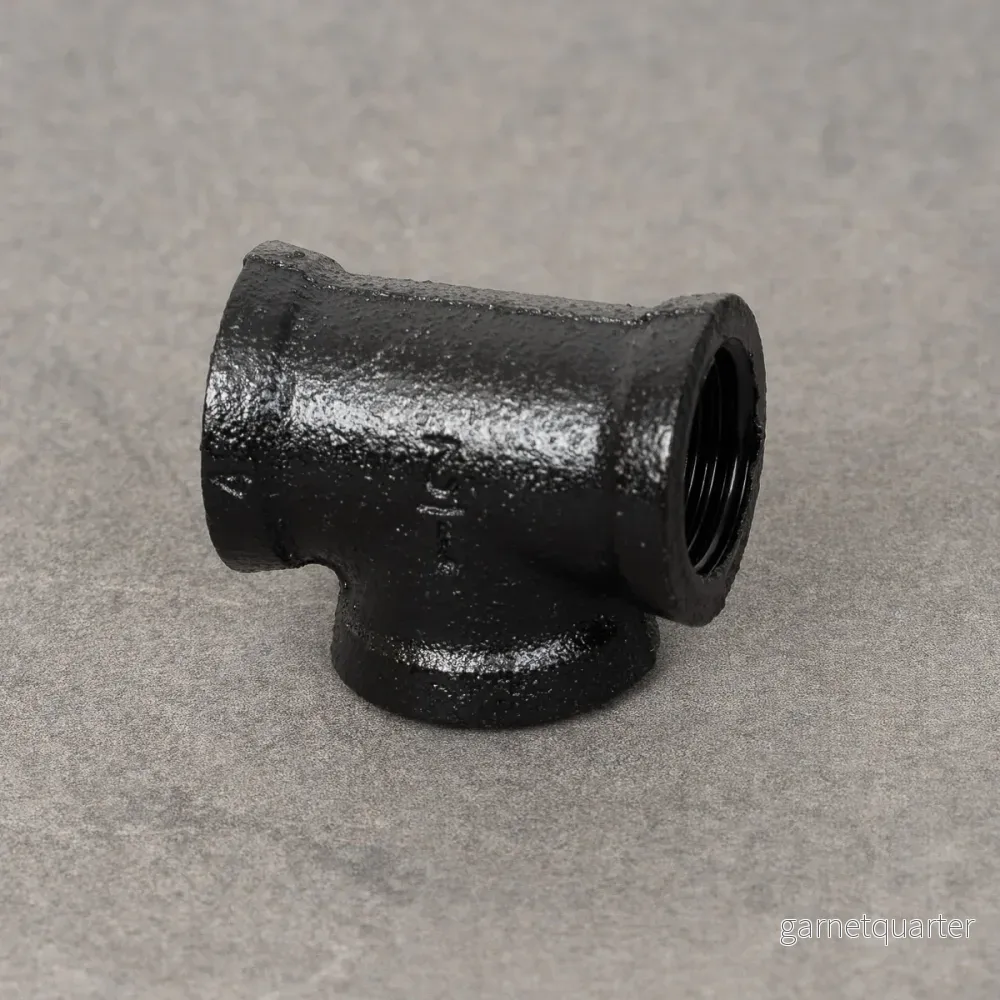 T-koppling - 20 mm - Svartlackerad - Bild 3