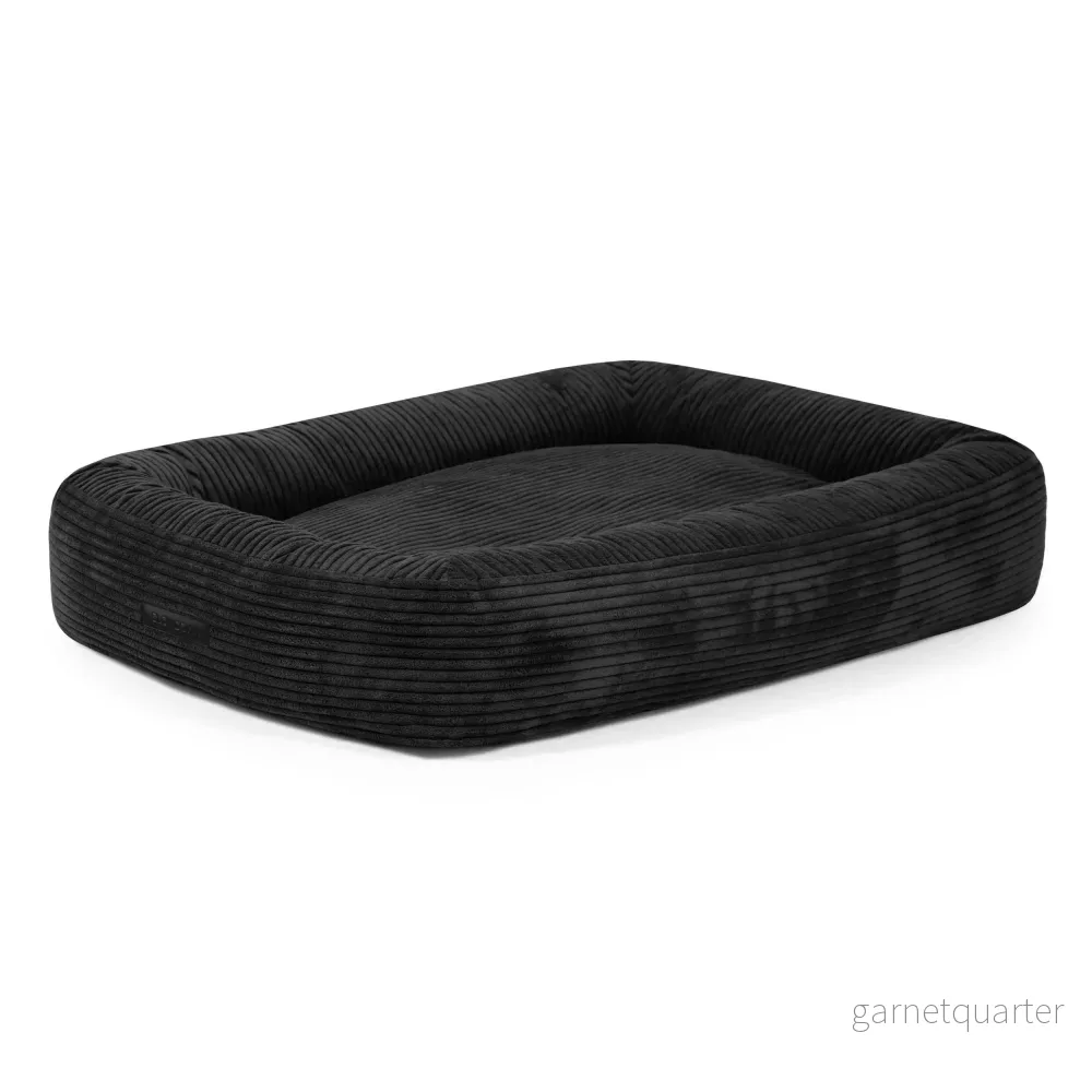 Hundbädd 100 Waves Black Hundbädd 100 Waves Black