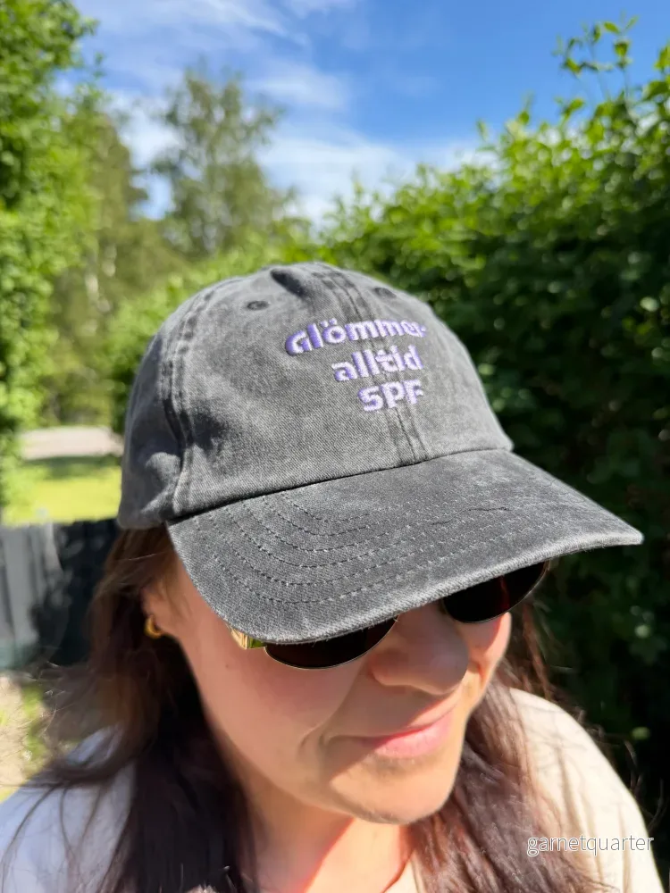 Keps – Glömmer alltid SPF (Men aldrig kepsen) Keps – Glömmer alltid SPF (Men aldrig kepsen)