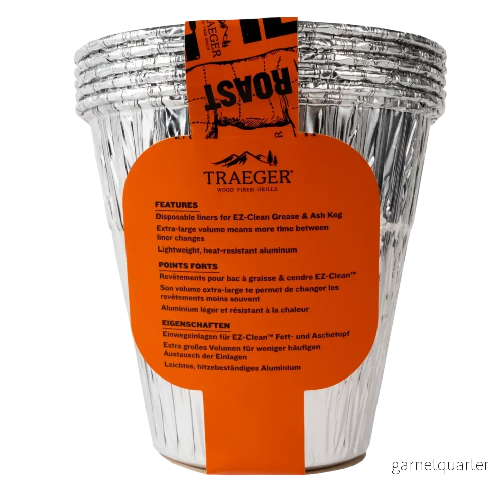 Traeger EZ-Clean Grease & Ash Keg Liner - fettuppsamlare - Bild 2