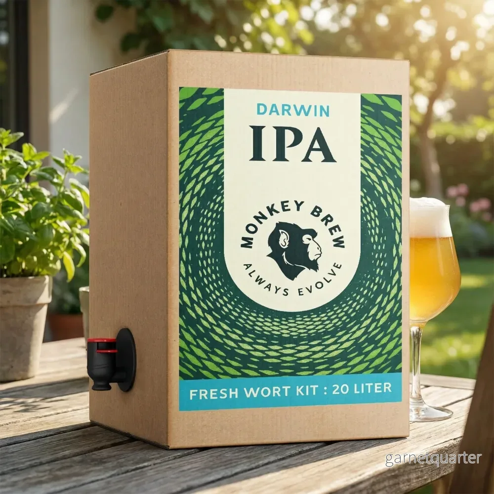 Monkey Brew Darwin IPA - 20L Fresh Wort Kit - Bild 2