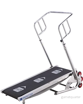 Aquajogg – vattendrivet motionsband för pool (AISI 316L) Aquajogg – vattendrivet motionsband för pool (AISI 316L)