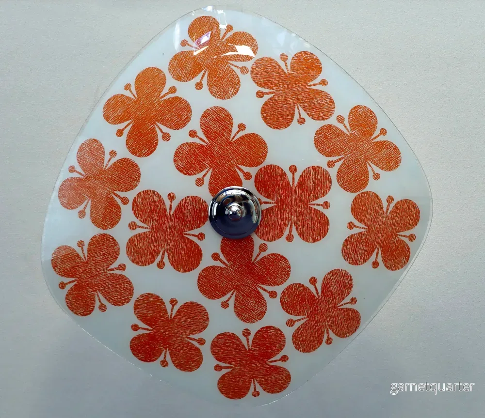 Plafond i glas 1950-tal Nr PL109