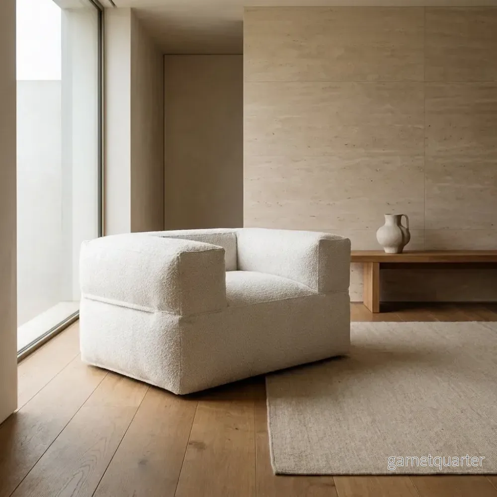 Sittsäck MooG Madu White