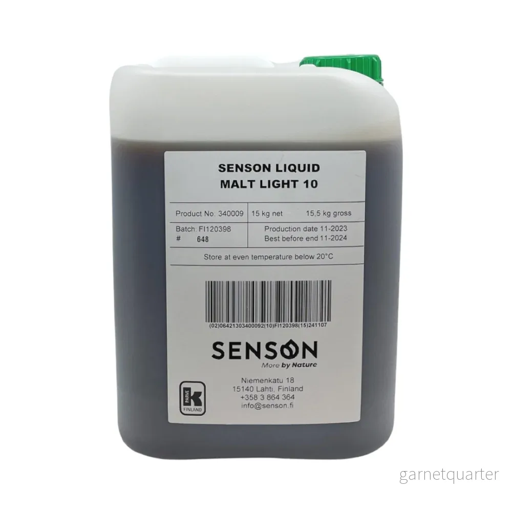 Flytande maltextrakt 15kg – Senson Liquid Malt Light 10 (LME)