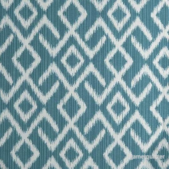 Kuddfodral Havsten, Turkos Ikat