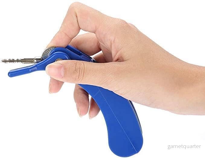Nyckelhållare med ergonomiskt handtag – skyddar dina händer och fingrar Nyckelhållare med ergonomiskt handtag – skyddar dina händer och fingrar