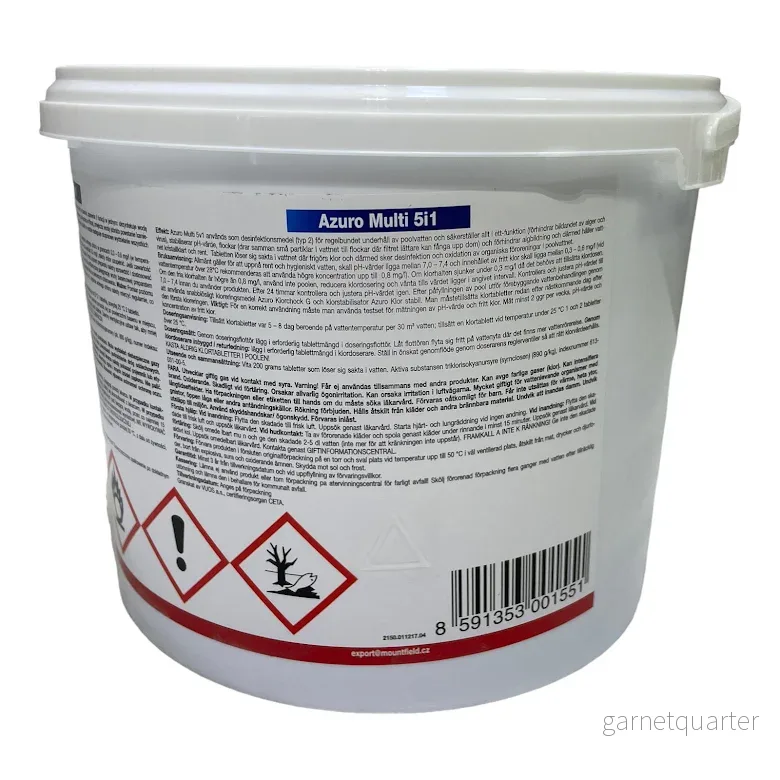 Azuro Långtidsverkande Multiklor 5 i 1, 3 kg - Bild 2