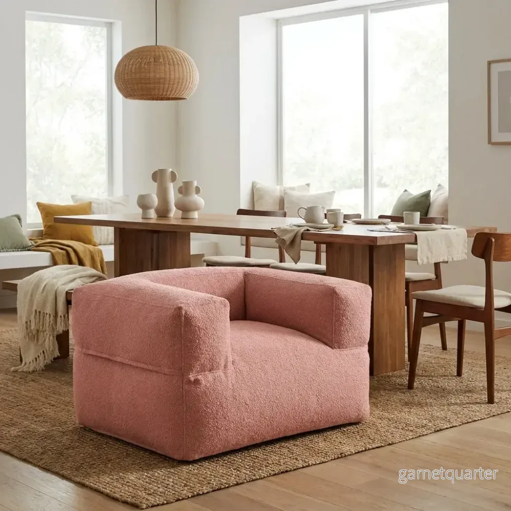 Sittsäck MooG Madu Dusty Rose