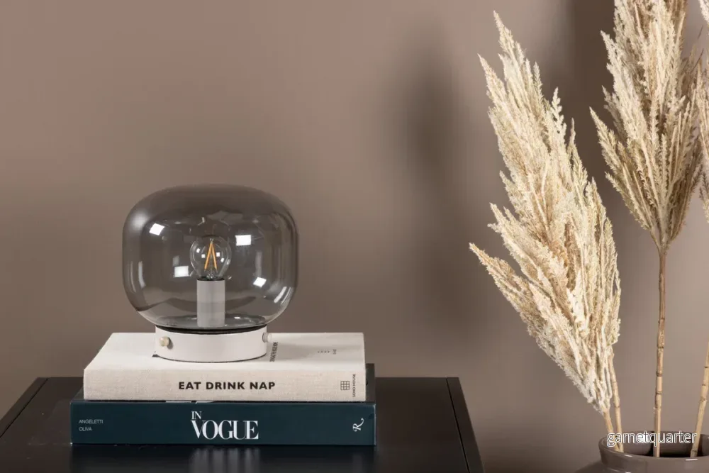 Bollonelie bordslampa, beige