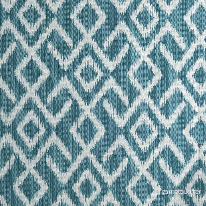 Cylinderkudde dynväv, Turkos Ikat Cylinderkudde dynväv, Turkos Ikat