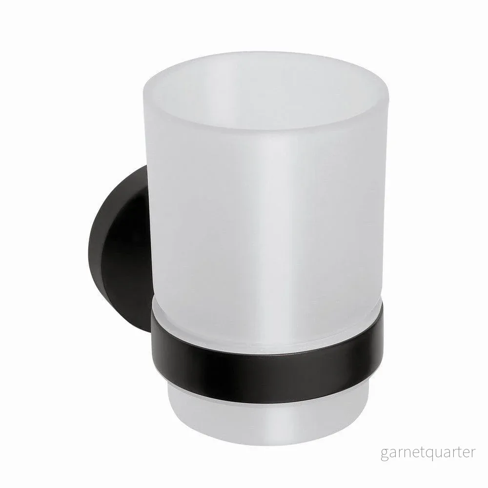 Duschbyggarna Tandborstglas Black