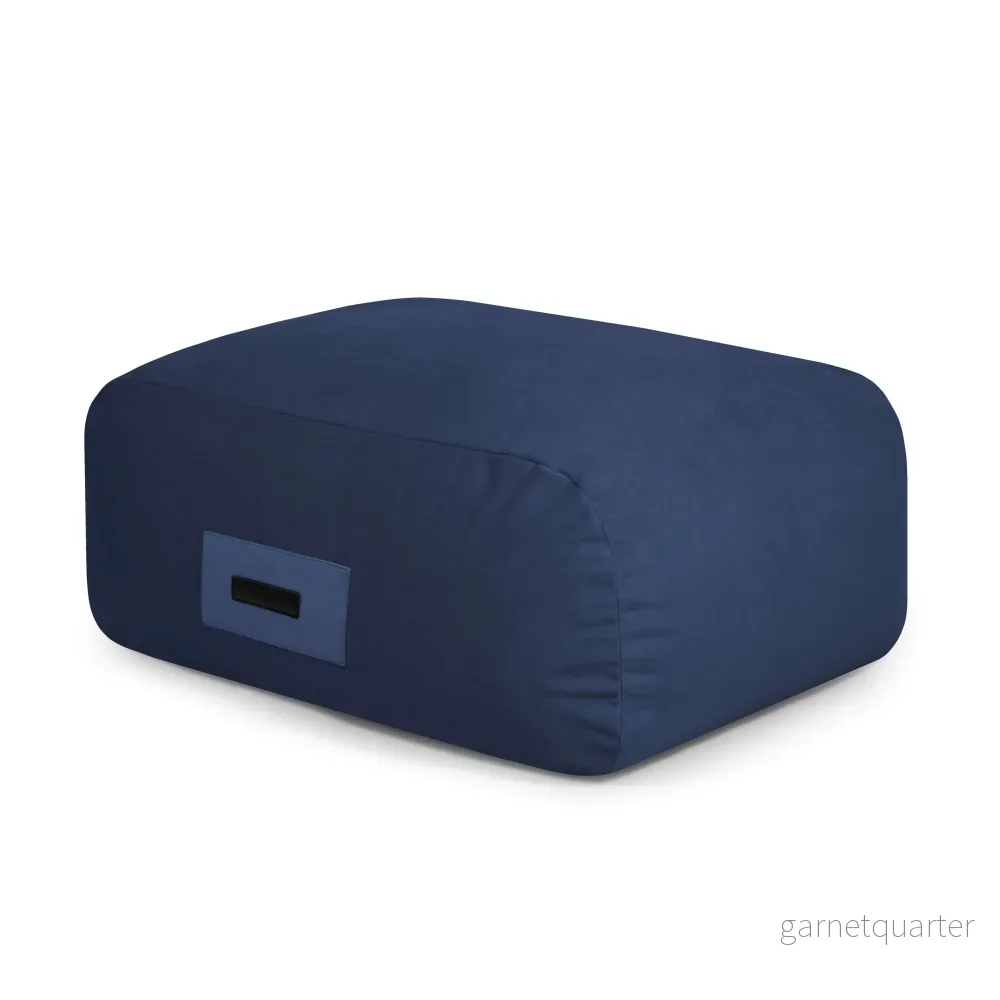 Barnfåtölj  Sittsäck Snug Sittpuff 83 Barcelona Navy