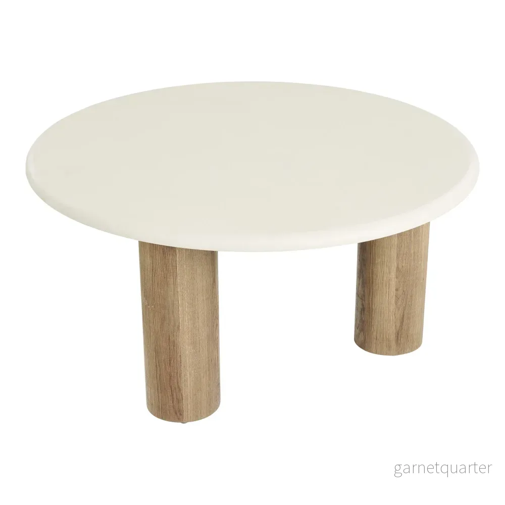 House Nordic Fondi soffbord Ø80×40 cm – sand/brun - Bild 2