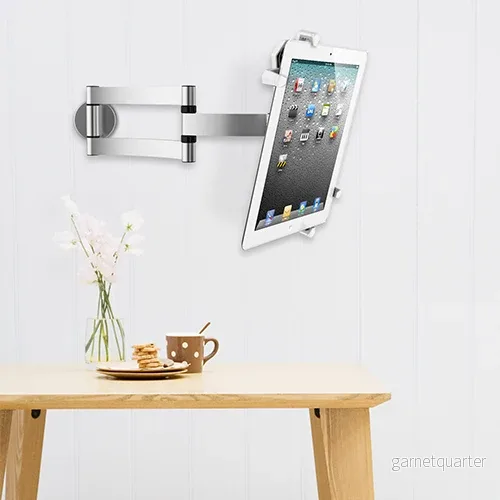 TVBeugels TOP Deal 7: Universellt aluminium fullmotion vägg- och bordshållare för iPad och surfplattor upp till 10,4 tum