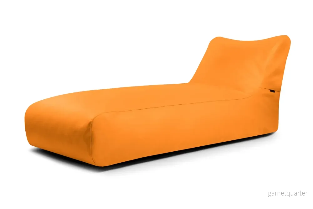 Sittsäck solsäng - sunbed 90 Outside Yellow