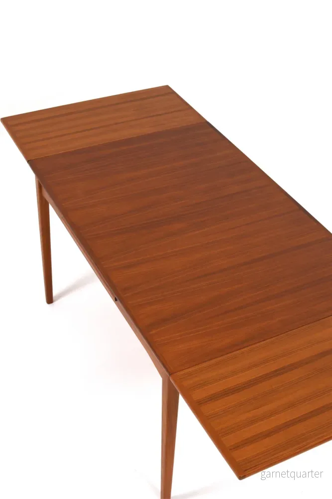 Matbord i teak med holländskt utdrag, 60tal - Bild 2