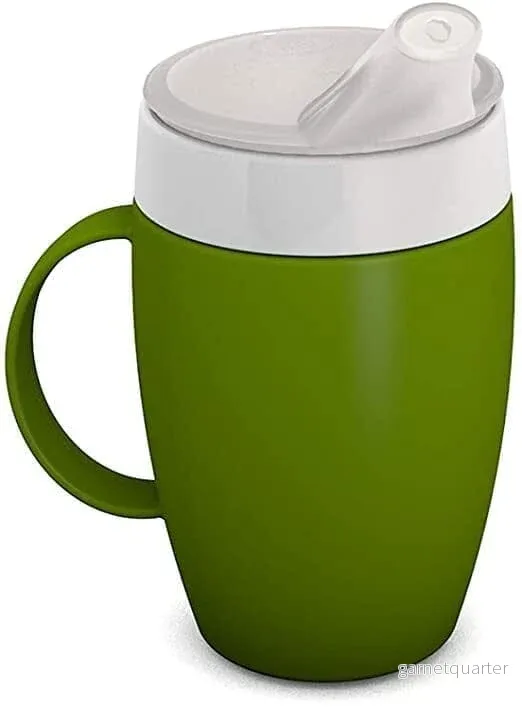 Ergonomisk drikkekop med én hank og drikketud - fås i forskellige farver - Bild 3