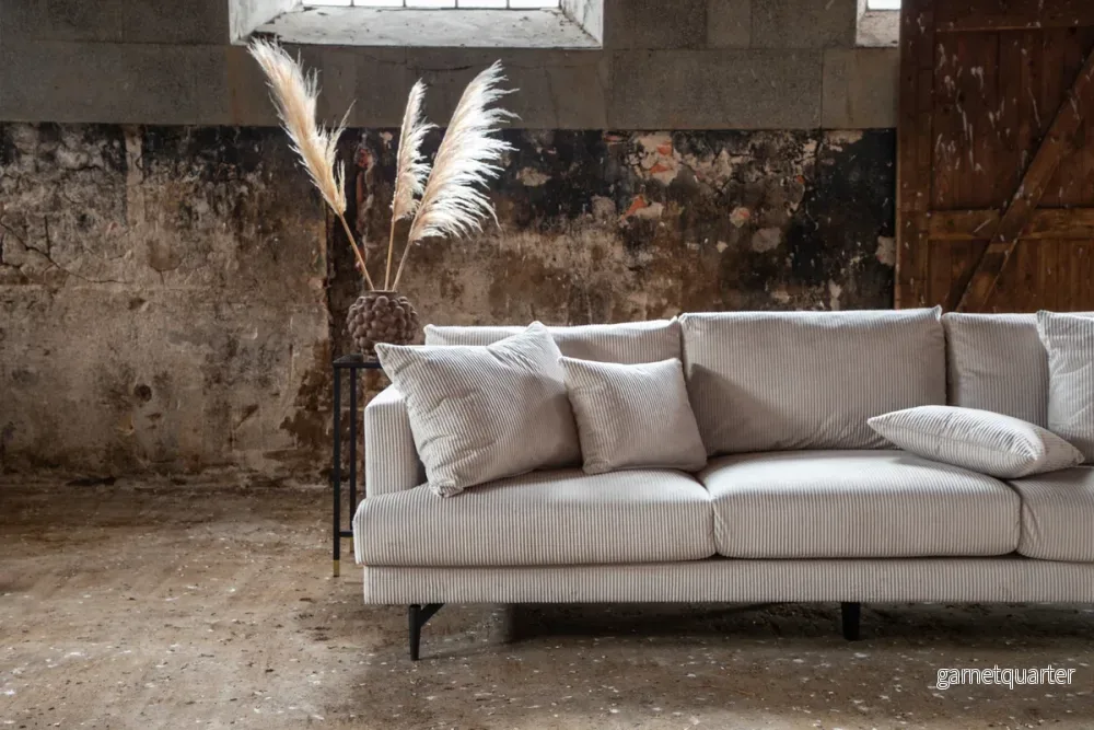 Sofia 3-sitssoffa, beige - Bild 2