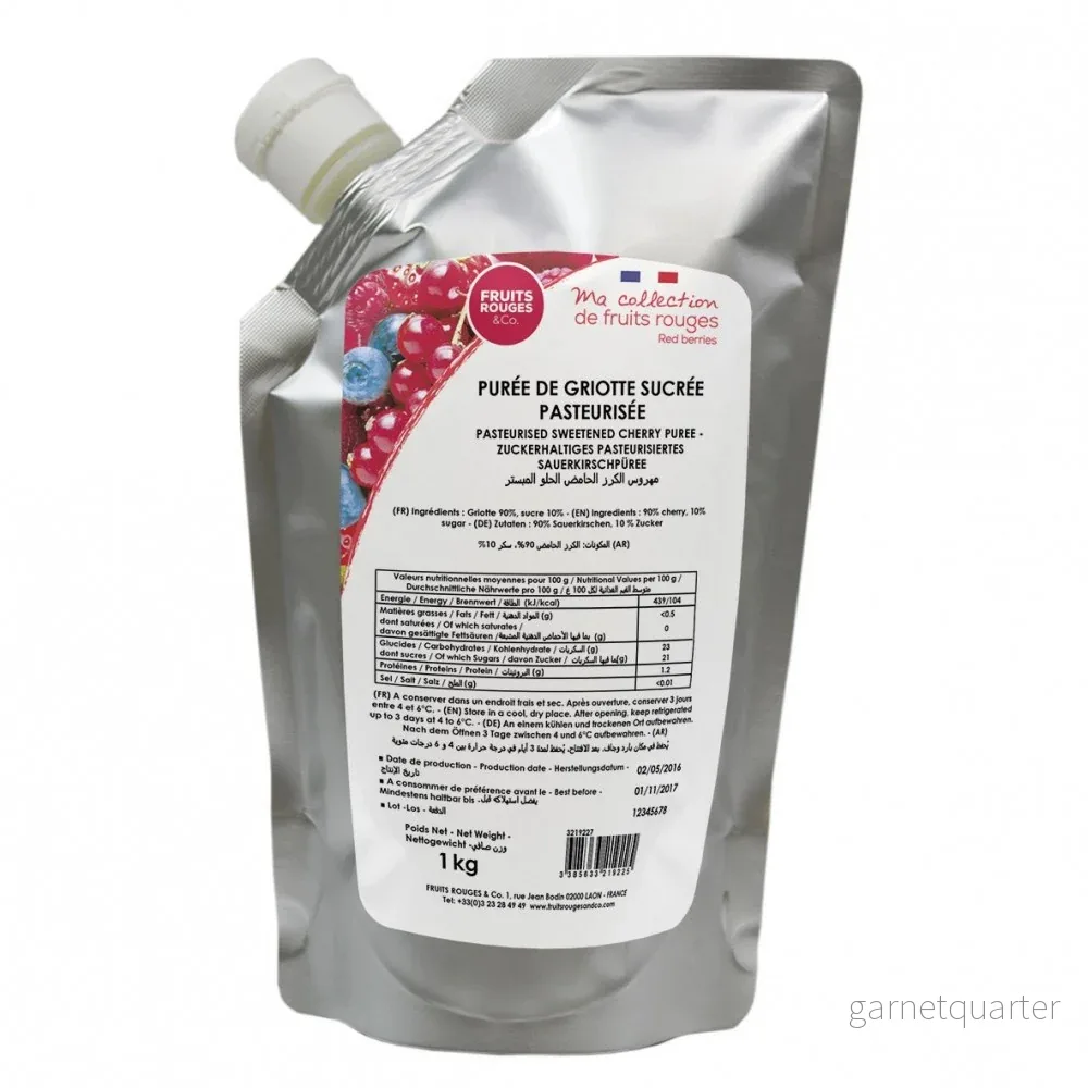 Körsbärspuré 1kg – Fruits Rouges & Co Körsbärspuré 1kg – Fruits Rouges & Co