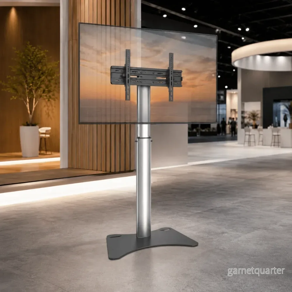 Wolff Mount universellt justerbart aluminiumslankt TV-stativ |32 – 70 tum |Presentationspelare |VESA 800×400 |10 års garanti