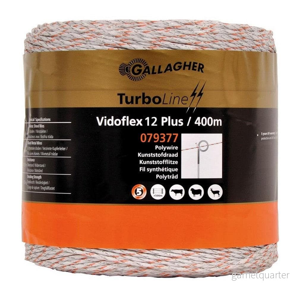Gallagher Stängseltråd Vidoflex 12 TurboLine Plus Gallagher Stängseltråd Vidoflex 12 TurboLine Plus