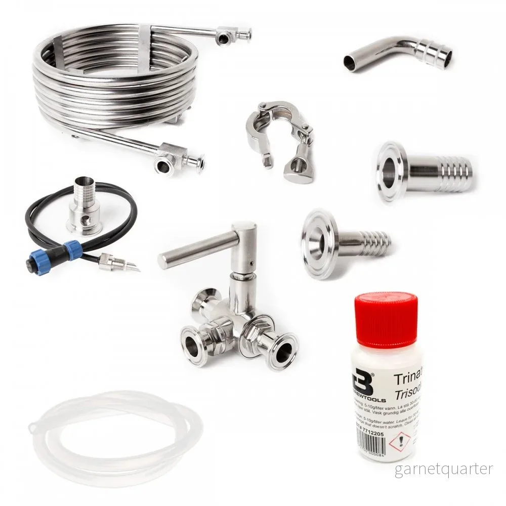 Tillbehörspaket 2-ventilers upplägg till Brewtools B40pro / B80pro / B150pro Tillbehörspaket 2-ventilers upplägg till Brewtools B40pro / B80pro / B150pro