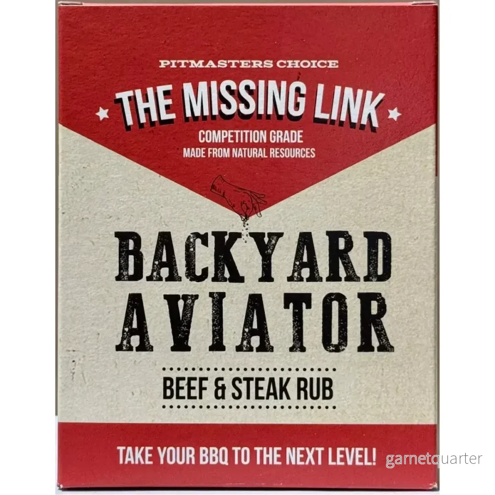 The Missing Link Backyard Aviator BBQ Rub The Missing Link Backyard Aviator BBQ Rub