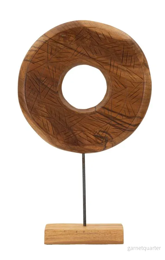 Mauro Ferretti Dorat skulptur i teak Mauro Ferretti Dorat skulptur i teak