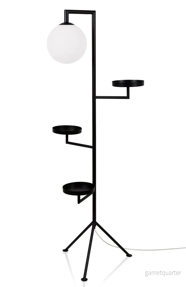 GOLVLAMPA ASTORIA SVART GOLVLAMPA ASTORIA SVART