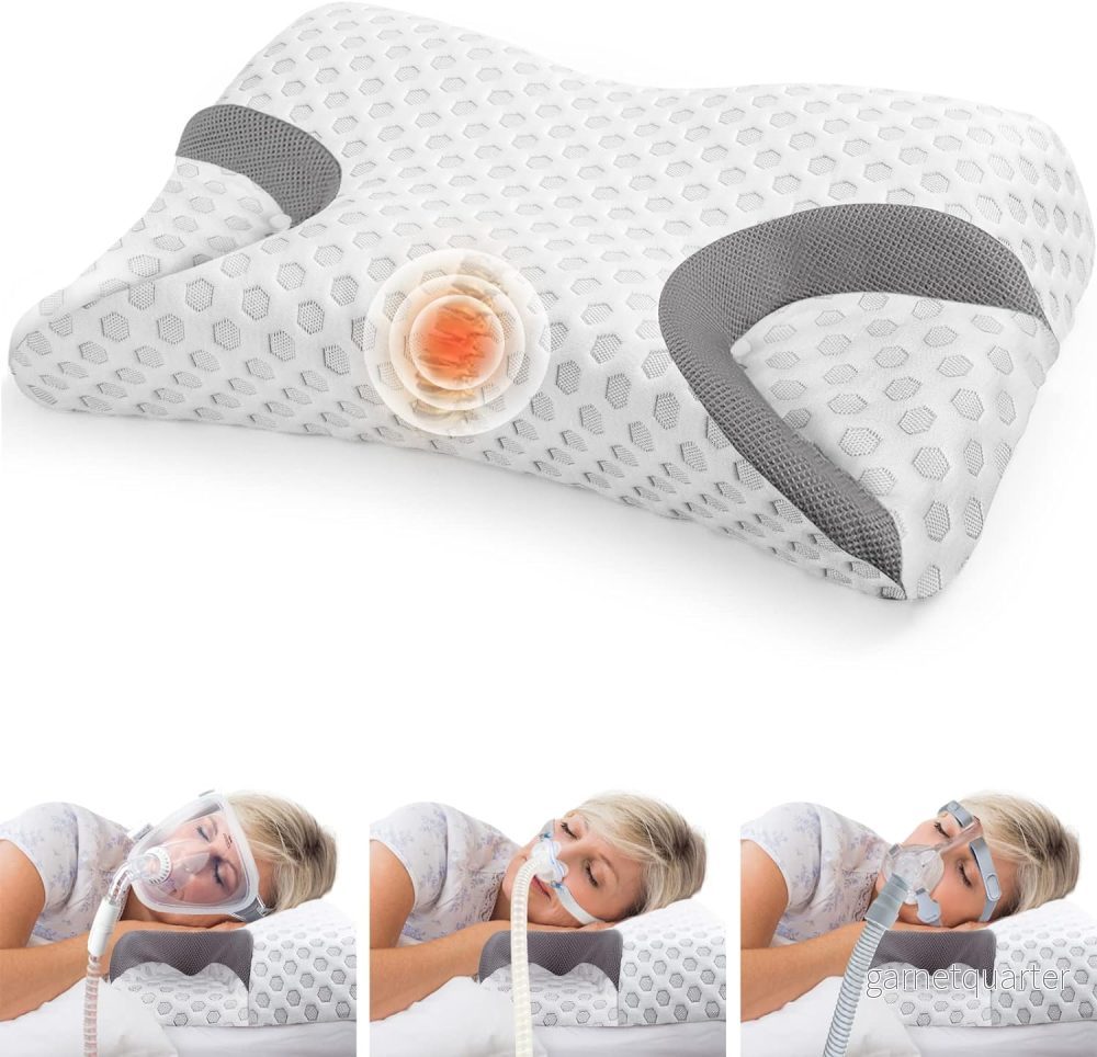CPAP-kudde – Bekväm och ergonomisk design. Andas och med avtagbart skydd