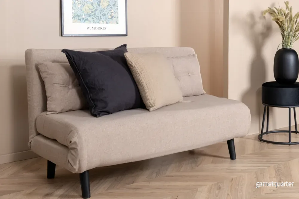 Vicky bäddsoffa, beige - Bild 3