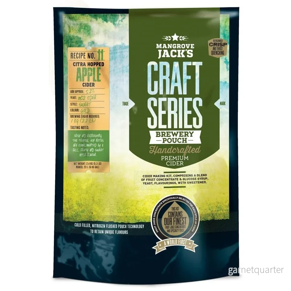 Craft Series Dry Hopped Apple Cider ekstraktkit – 2,4kg Craft Series Dry Hopped Apple Cider ekstraktkit – 2,4kg