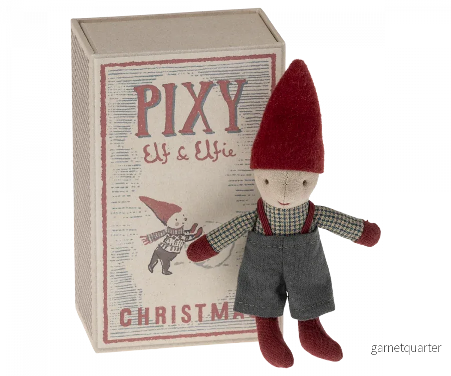 Maileg Pixy Elf In Matchbox