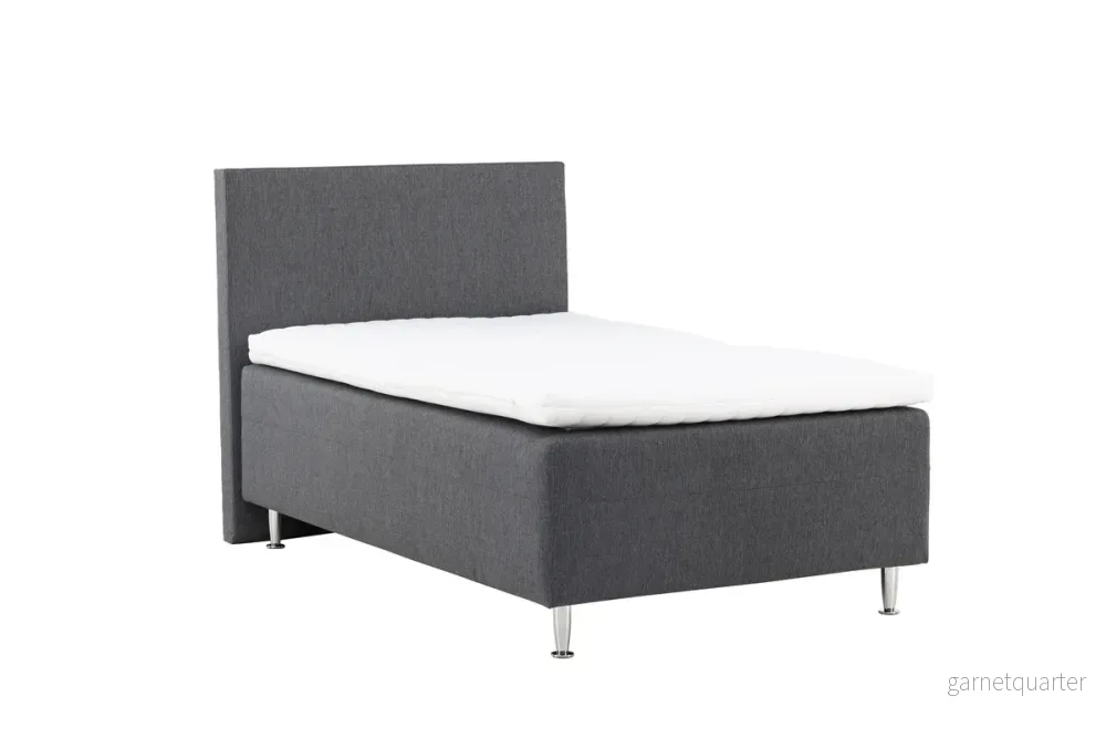 Mesa enkelsäng 120x200, mörkgrå - Bild 2