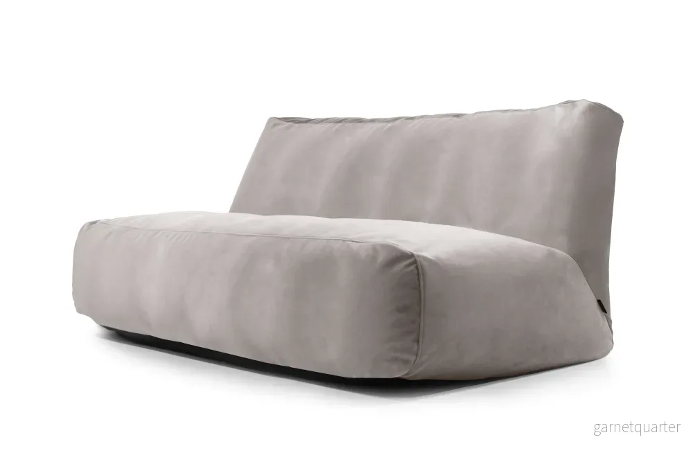 Sittsäck Soffa Tube 190 Barcelona White Grey Sittsäck Soffa Tube 190 Barcelona White Grey