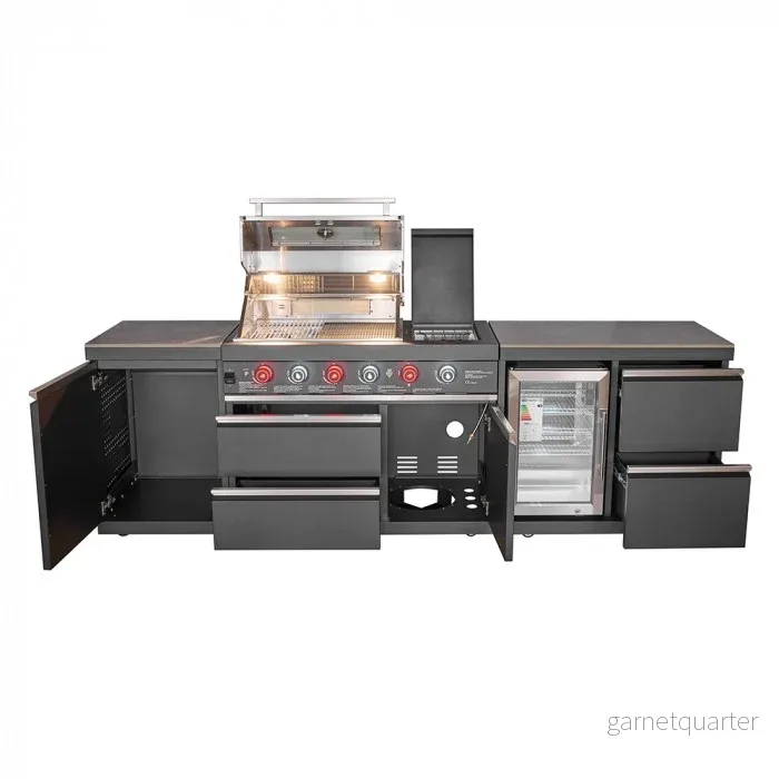 Gasolgrill Utekök GB411A Stekbord & Kylskåp - Bild 3
