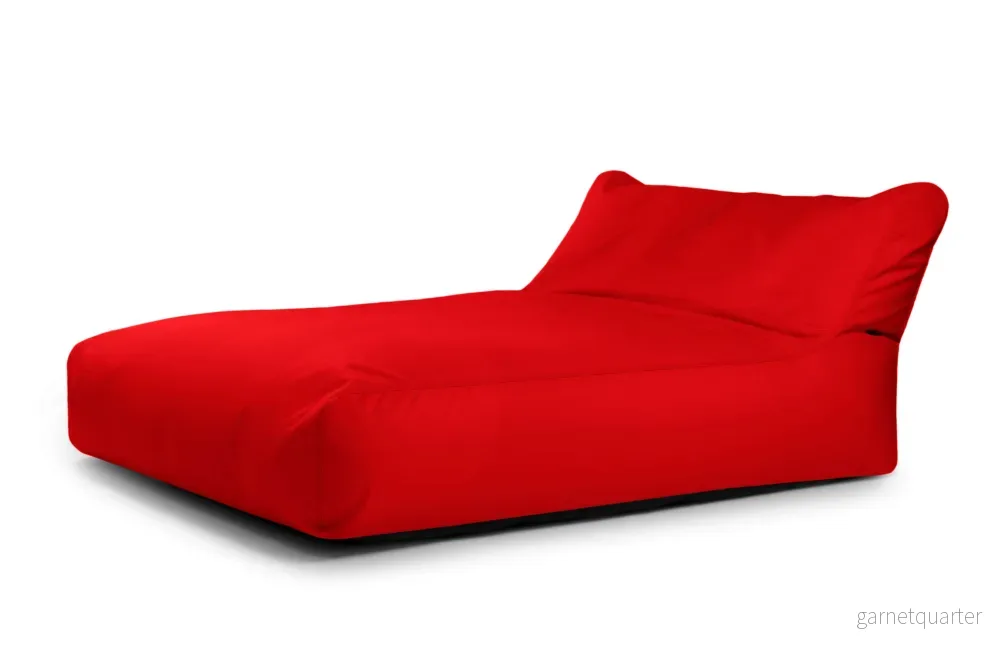 Sittsäck Soffa solsäng - sunbed Colorin Red