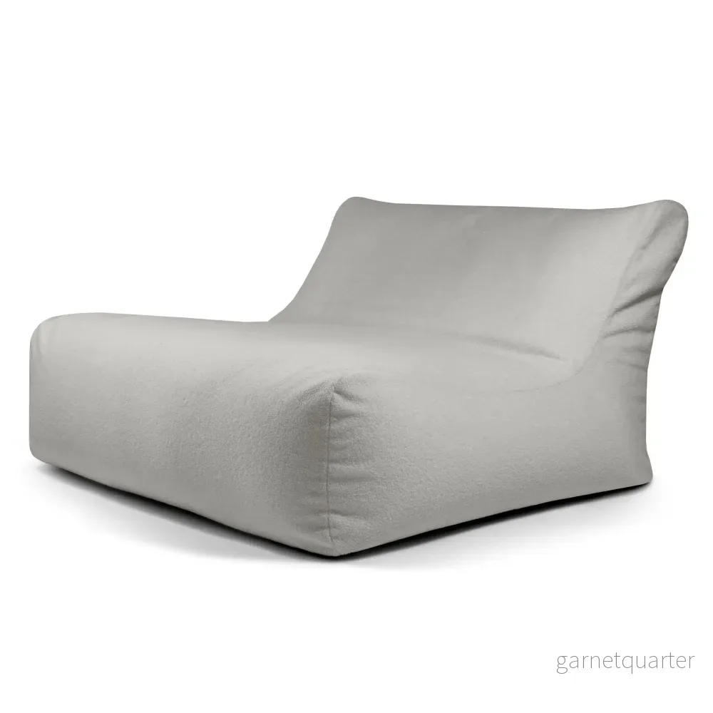 Soffa Teddy – Sittsäck Soffa Lounge Teddy White Grey Soffa Teddy – Sittsäck Soffa Lounge Teddy White Grey