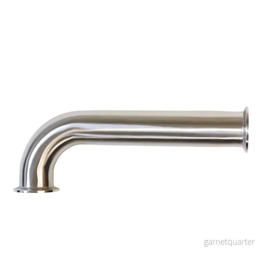 1,5″ Tri-Clamp 25cm lång båge 90 grader – 38mm rör